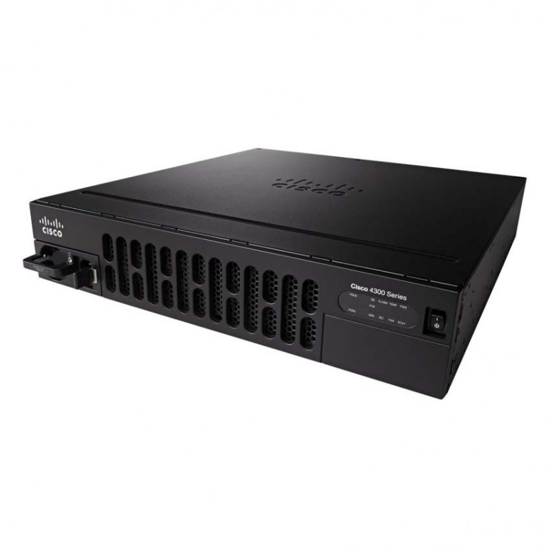 Маршрутизатор Cisco ISR4351/K9 (3GE, 3NIM, 2SM, 4G FLASH, 4G DRAM, IPB)