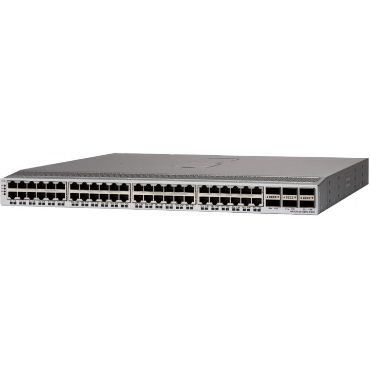 Коммутатор Cisco N9K-C93108TC-FX3P (Nexus 9300 48x 100M/1/2.5/5/10GT, 6x 100G Switch)