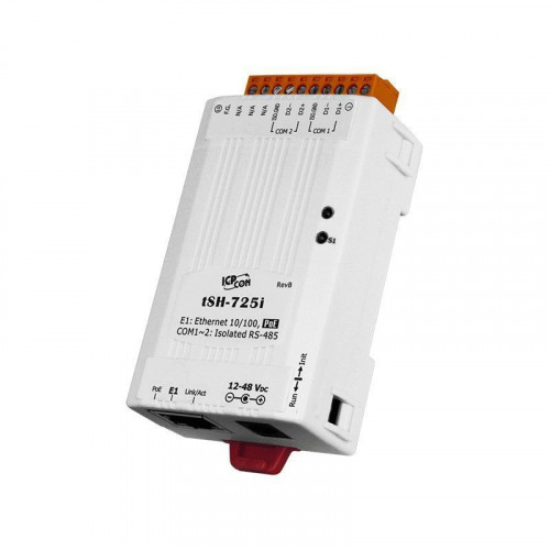 Преобразователь ICP DAS tSH-725i CR (2 изолированных RS-485, PoE)