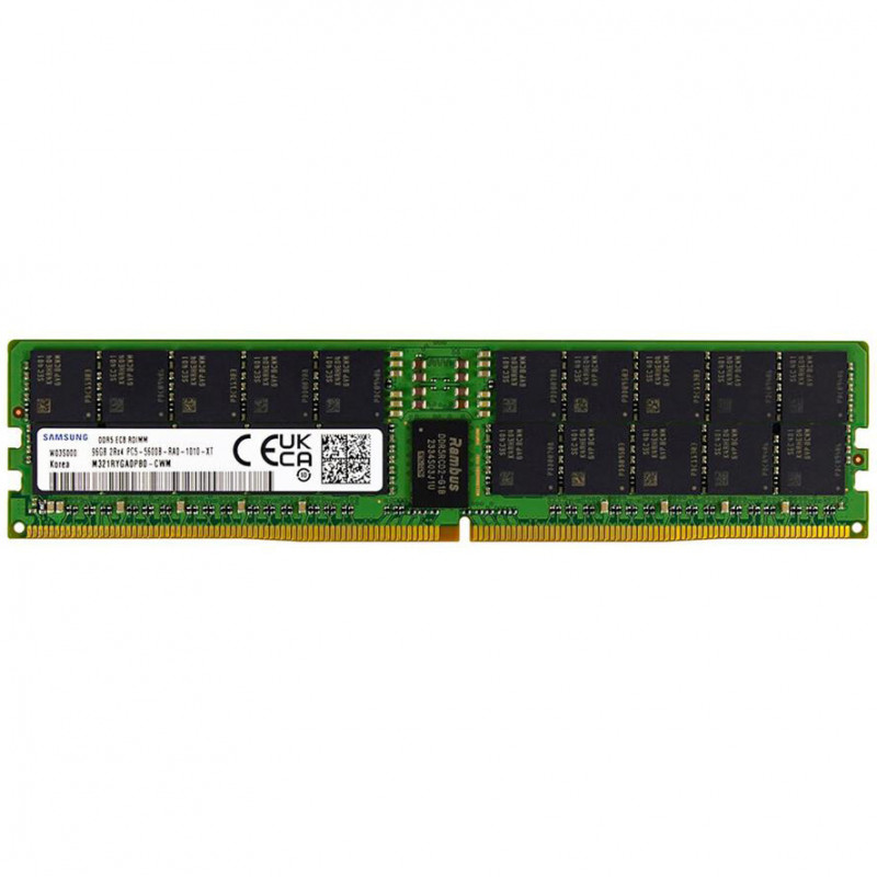 Оперативная память 96GB DDR5 5600MHz Samsung ECC RDIMM (M321RYGA0PB0-CWM)