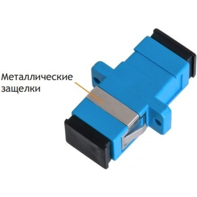 Адаптер волоконно-оптический, соединительный, одномодовый NIKOMAX NMF-OA1SM-SCU-SCU-2
