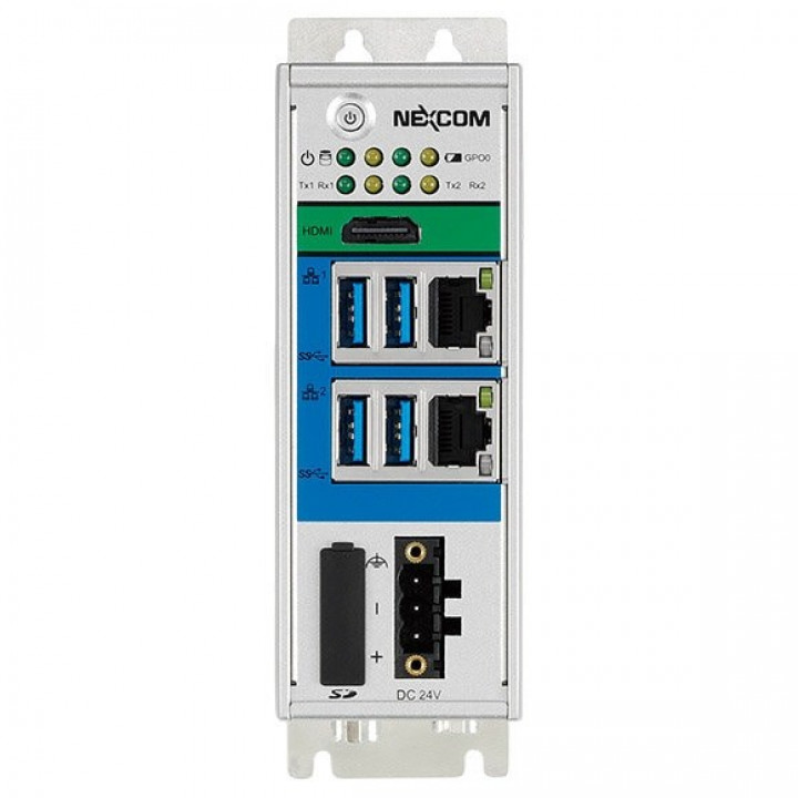 Ультракомпактный встраиваемый компьютер NEXCOM NIFE105 (Atom X5-E3930, 4 ГБ ОЗУ, 16 Гб eMMC, безвентиляторный)