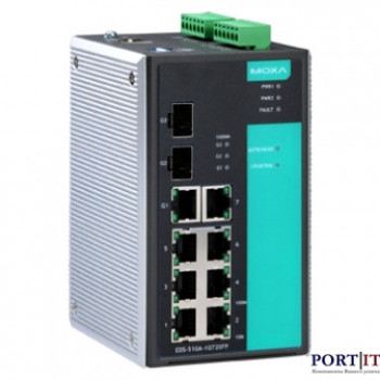 Управляемый коммутатор MOXA EDS-510A-1GT2SFP