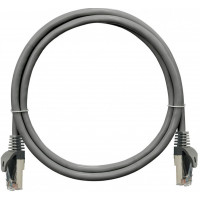Коммутационный шнур F/UTP 4 пары, кат.5е (Класс D), 100МГц, 2хRJ45/8P8C, NIKOMAX NMC-PC4SD55B-ES-050-C-GY