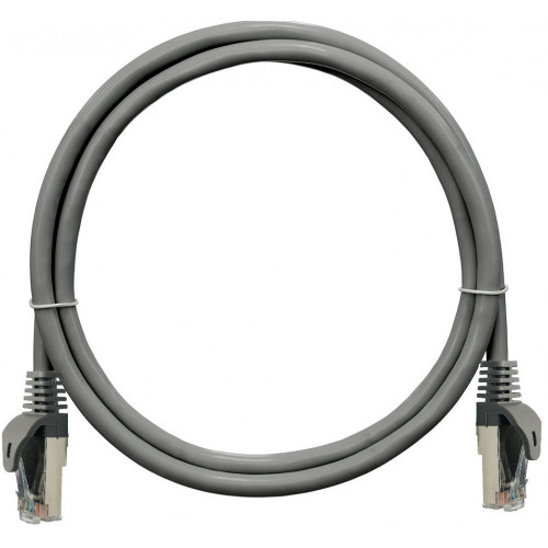 Коммутационный шнур NIKOMAX NMC-PC4SD55B-ES-050-C-GY (F/UTP, Cat.5e, 100МГц, 5м, серый)