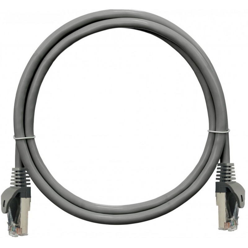 Коммутационный шнур NIKOMAX NMC-PC4SD55B-ES-050-C-GY (F/UTP, Cat.5e, 100МГц, 5м, серый)