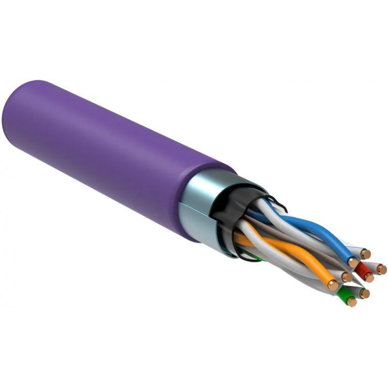 Кабель ITK FTP кат. 6 фиолетовый, 305 м, LC1-C604-326