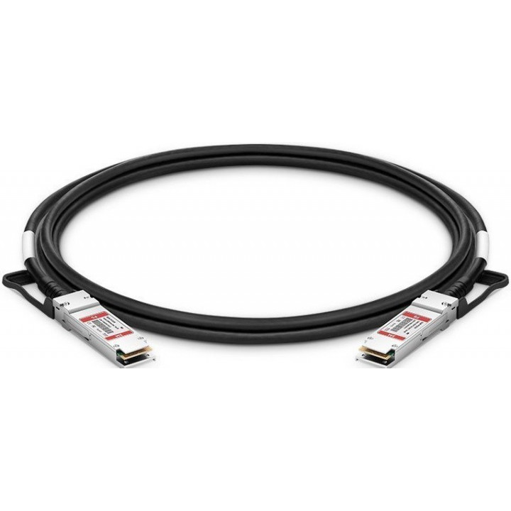 Кабель QSFP28 FS Q28-PC03E (100G, Twinax, пассивный, 3m)