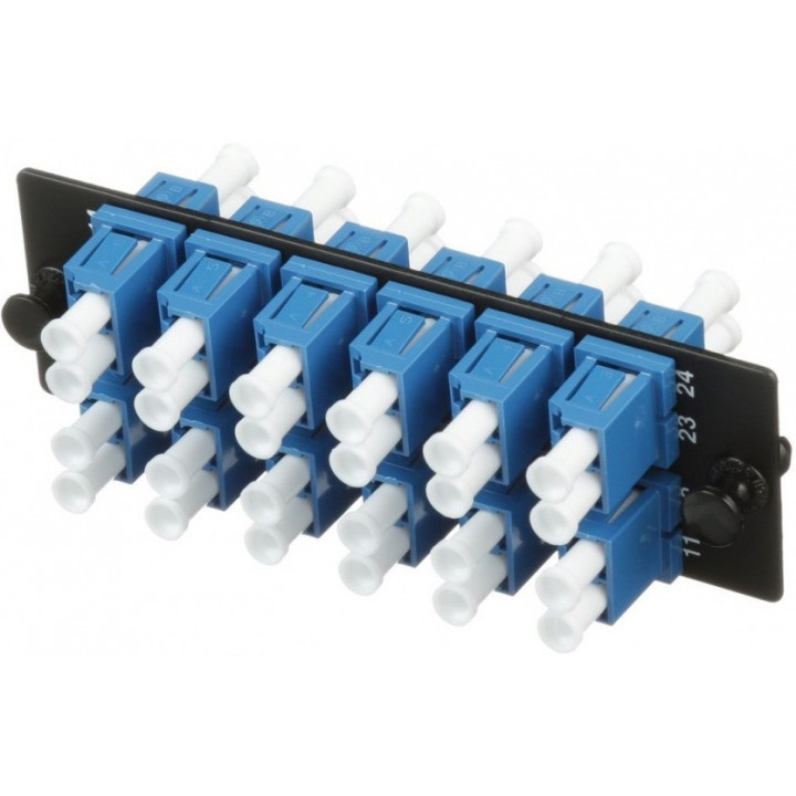 Оптическая панель Panduit FAP12WBUDLCZ (1U, 12 портов LC дуплекс) Оптическая панель Panduit FAP12WBUDLCZ (1U, 12 портов LC дуплекс)