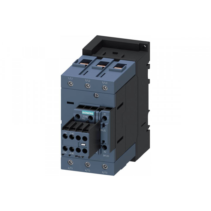 Контактор Siemens 3RT2047-1AF04 (55 кВт/АС3/400В, 110В AC 50Гц, S3)