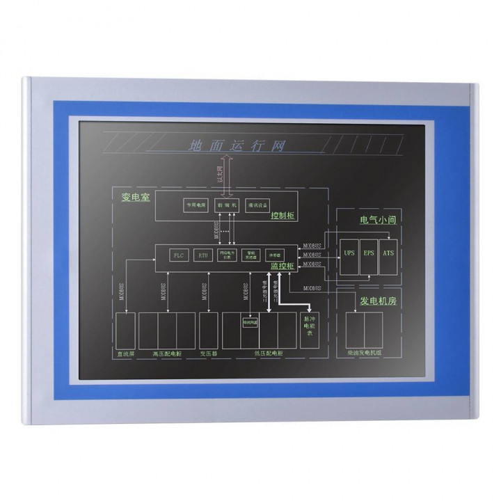 Промышленный монитор NODKA PANEL5000-A102-C (10.4", защитное стекло, IP65)