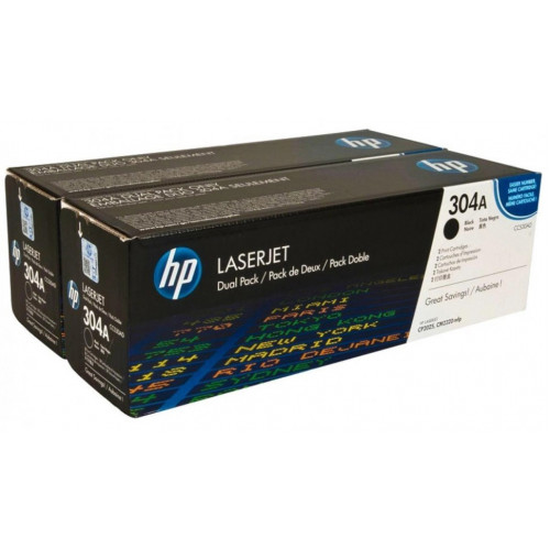 Картридж HP CC530AD (Двойная упаковка CC530A)