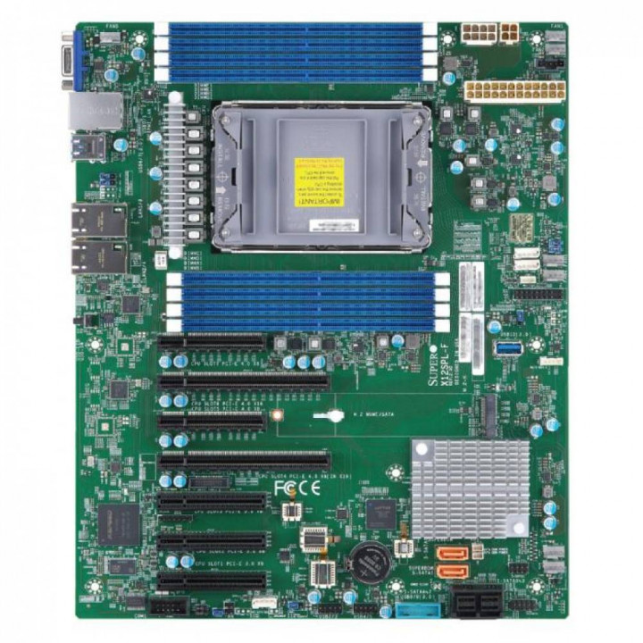 Серверная материнская плата Supermicro MBD-X12SPL-F-B (LGA-4189, Intel C621A, DDR4-3200, до 2TB)