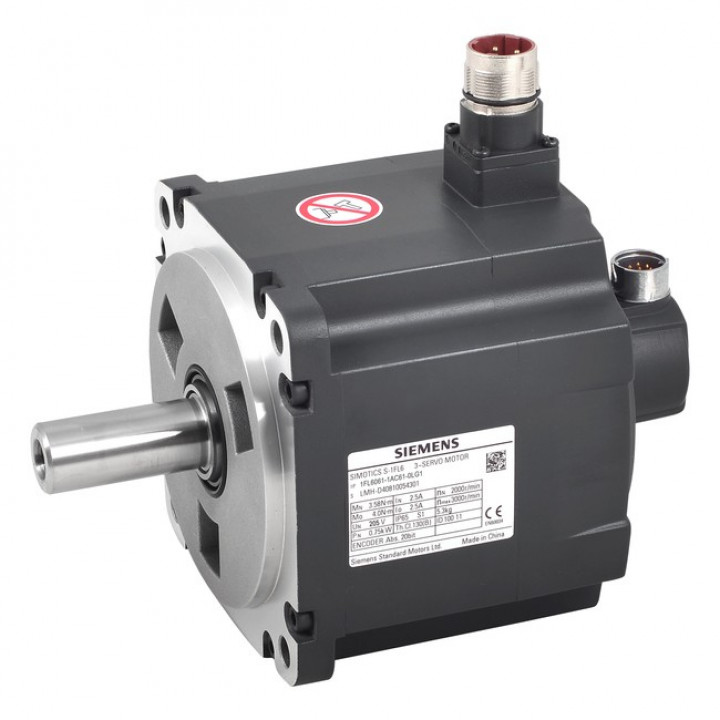 Серводвигатель Siemens 1FL6064-1AC61-0LB1 (1.5кВт, 2000об/мин, 400В, абсолютный энкодер, со шпонкой) Серводвигатель Siemens 1FL6064-1AC61-0LB1 (1.5кВт, 2000об/мин, 400В, абсолютный энкодер, со шпонкой)