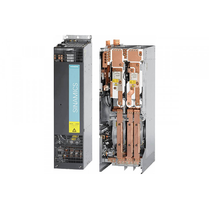 Однодвигательный модуль Siemens 6SL3320-1TE33-8AA3 (вход 600В, выход 400В, 380А, воздушное охлаждение) Однодвигательный модуль Siemens 6SL3320-1TE33-8AA3 (вход 600В, выход 400В, 380А, воздушное охлаждение)