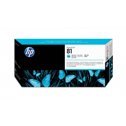 Печатающая головка HP C4954A (светло-голубая, чернила на основе красителя, со средством очистки)