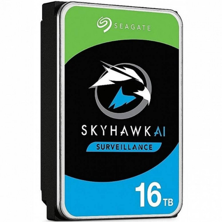 Жесткий диск Seagate ST16000VE002 (16 ТБ, SATA 6 Gb/s, SkyHawk AI, 7200rpm, 256MB)