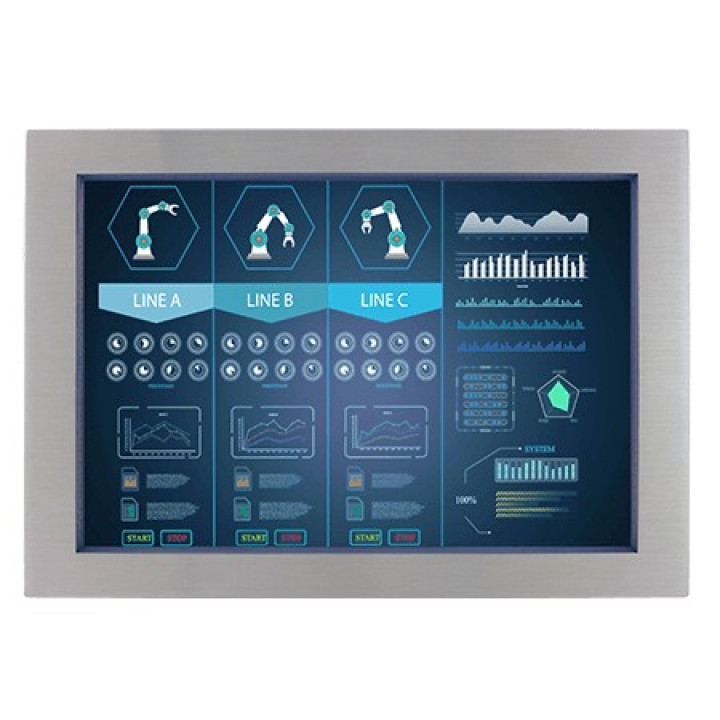 Промышленный монитор Winmate W24L100-65A2/GS (23.8", 1920x1080, IP65)
