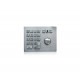 Антивандальная клавиатура Key Technology K-TEK-A160-38-MTB-KP-DT-USB