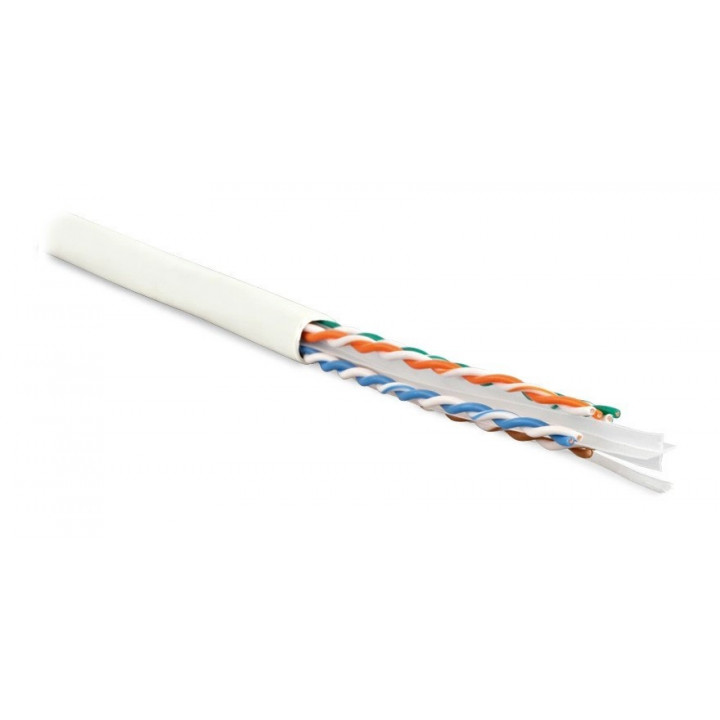 Кабель Hyperline UUTP4-C6-S23-IN-PVC-GY-305 (U/UTP, Cat.6, 4 пары, 23 AWG, одножильный, PVC, серый, 305 м) Кабель Hyperline UUTP4-C6-S23-IN-PVC-GY-305 (U/UTP, Cat.6, 4 пары, 23 AWG, одножильный, PVC, серый, 305 м)