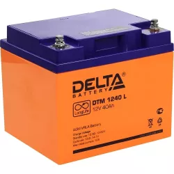 Аккумуляторная батарея 12В 40Ач Delta DTM 1240 L Аккумуляторная батарея 12В 40Ач Delta DTM 1240 L