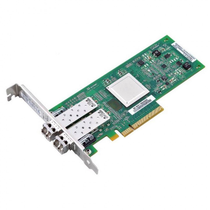 Сетевая карта Dell QLogic 2662 406-10741-1 (Dual Port 16GB Fibre Channel HBA Full Height Kit)