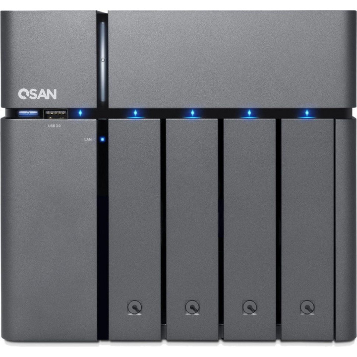 Сетевой накопитель QSAN XN3004T-EU (4+1 отсек, Intel Celeron 1.1 Ghz, 4Gb DDR3, 2xGbE) Сетевой накопитель QSAN XN3004T-EU (4+1 отсек, Intel Celeron 1.1 Ghz, 4Gb DDR3, 2xGbE)