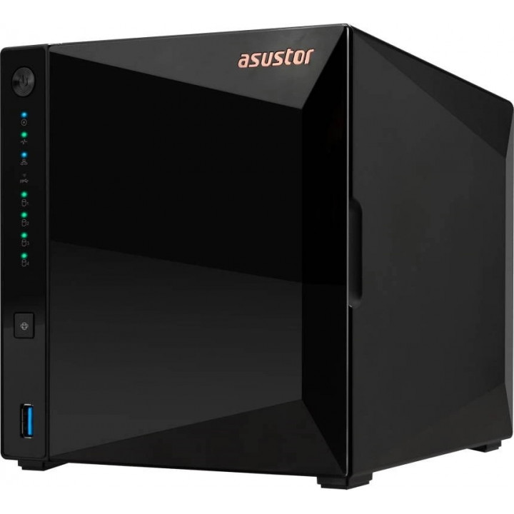 Сетевой накопитель ASUSTOR 90IX01L0-BW3S00 (4-Bay, CPU Quad Core 1.4GHz, 2GB DDR4, 1x1GbE)