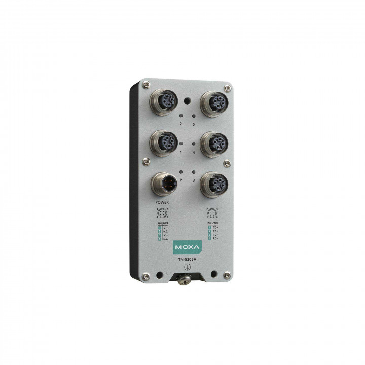 Промышленный коммутатор MOXA TN-5305A-WV-CT-T (5x10/100BaseTX, M12, 24-110В, -40...+70°C, конформное покрытие) Промышленный коммутатор MOXA TN-5305A-WV-CT-T (5x10/100BaseTX, M12, 24-110В, -40...+70°C, конформное покрытие)