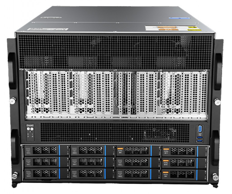 Gooxi SYR8108G-D12R-G5 8U-8 GPU cards platform based on AMD 9005/9004