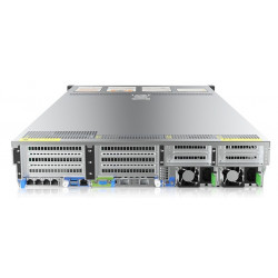Сервер на базе Gooxi SL201-D12R-NV-G4 · 2 × Xeon Silver 4516Y · 256 ГБ · 12 × 16 ТБ HDD