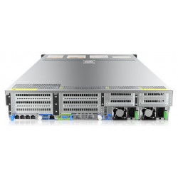 Сервер на базе Gooxi SL201-D12R · 2 × Xeon Gold 6421N · 128 ГБ · 12 × 12 ТБ HDD