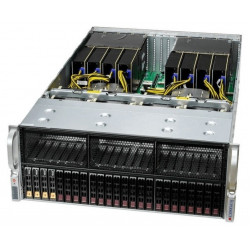 Сервер на базе Supermicro AS-4125GS-TNRT · 2 × AMD EPYC 9334 · 512 ГБ · 4 × 3.84 ТБ NVMe · 4 × L40S 48 ГБ