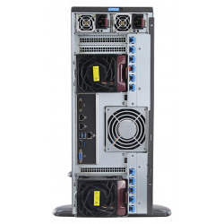 Сервер на базе Supermicro SYS-741GE-TNRT · 2 × Xeon Gold 6421N · 768 ГБ · 4 × 3.84 ТБ NVMe · 4 × L40S 48 ГБ