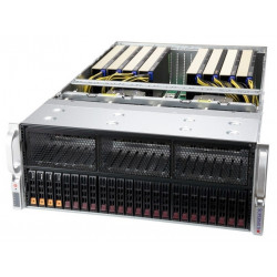 Сервер на базе Supermicro AS-4124GS-TNR · 2 × AMD EPYC 7413 · 512 ГБ · 4 × 3.84 ТБ NVMe · 4 × RTX PRO 6000 Blackwell Max-Q 96 ГБ