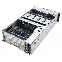 Сервер на базе ASUS ESC8000-E11 · 2 × Xeon Gold 6530 · 512 ГБ · 2 × 3.84 ТБ NVMe · 2 × RTX PRO 6000 Blackwell Max-Q 96 ГБ
