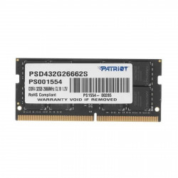 Модуль памяти Patriot Signature DDR4-2666 32GB SODIMM PSD432G26662S Модуль памяти Patriot Signature DDR4-2666 32GB SODIMM PSD432G26662S