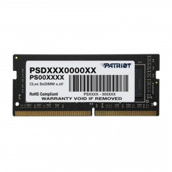 Оперативная память Patriot Signature Line DDR4 SO-DIMM, 16 ГБ, 3200 МГц, PSD416G320081S Оперативная память Patriot Signature Line DDR4 SO-DIMM, 16 ГБ, 3200 МГц, PSD416G320081S