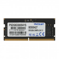 Оперативная память Patriot DDR5 SO-DIMM 8 ГБ 5600 МГц, PSD58G560041S Оперативная память Patriot DDR5 SO-DIMM 8 ГБ 5600 МГц, PSD58G560041S
