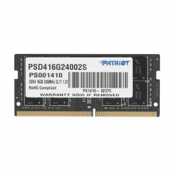 Оперативная память Patriot DDR4 SO-DIMM 16 ГБ 2400 МГц, PSD416G24002S Оперативная память Patriot DDR4 SO-DIMM 16 ГБ 2400 МГц, PSD416G24002S