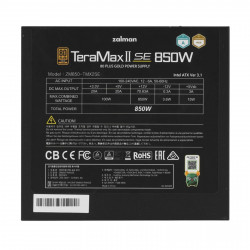 Блок питания Zalman ZM850-TMX2SE 850 Вт