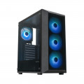 Корпус XASTRA A406 4ARGB Black ATX A406-4FC12A