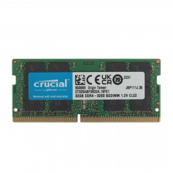 Модуль памяти Crucial CT32G4SFD832A 32 ГБ PC4-25600 (DDR4 3200 мгц)-3200 SO-DIMM Модуль памяти Crucial CT32G4SFD832A 32 ГБ PC4-25600 (DDR4 3200 мгц)-3200 SO-DIMM