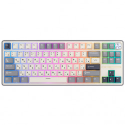Клавиатура Royal Kludge R87 Pro механическая TKL 87 клавиш Half Grey Brown Switch 6977576550755