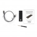 Внешний корпус SSD AgeStar 3UBNF5C M.2 2280 B-key USB 3.0 Type-C алюминий черный