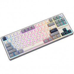 Клавиатура Royal Kludge R87 Pro механическая TKL 87 клавиш Half Grey Brown Switch 6977576550755