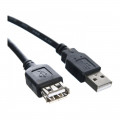 Кабель Telecom удлинительный USB2.0 AM-AF 1.5M TUS6990-1.5M