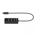 USB-хаб Buro BU-USBC-HUB-4U20