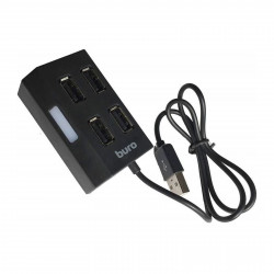 USB-концентратор Buro BU-HUB4-U2.0 USB 2.0 4 порта BU-HUB4-U2.0 USB-концентратор Buro BU-HUB4-U2.0 USB 2.0 4 порта BU-HUB4-U2.0