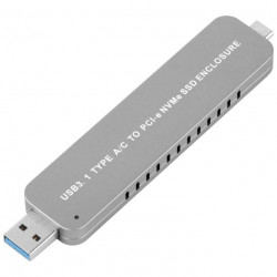 Внешний корпус для SSD Orient 3552U3 M.2 NVMe USB 3.1 Gen2 Type-A/Type-C